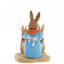 Beatrix Potter Miniature Figurine - Mrs. Rabbit, Flopsy & Peter Rabbit
