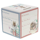 Beatrix Potter Money Bank - Peter Rabbit New Baby