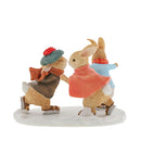 Beatrix Potter Winter - Peter Benjamin & Flopsy Skating