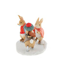 Beatrix Potter Winter - Peter Benjamin & Flopsy Skating