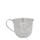 Beatrix Potter – Silver Plated Baby Mug With Laser Peter Rabbit