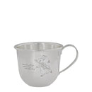 Beatrix Potter – Silver Plated Baby Mug With Laser Peter Rabbit