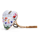 DEMDACO Art Heart - Wildflowers Art Heart