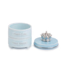 DEMDACO Baby - Blue First Tooth & Curl Keepsake Box