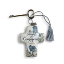 Demdaco Artful Cross - Strong & Courageous