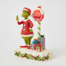 Grinch by Jim Shore - Grinch with LED Stop Sign