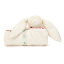 Jellycat Blossom Cream Bunny 'Berry' Blankie