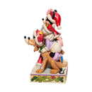 Jim Shore Disney Traditions - Mickey & Friends Holiday Cheer Figurine