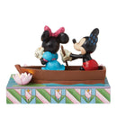 Jim Shore Disney Traditions - Mickey & Minnie Love Rowboat