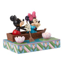 Jim Shore Disney Traditions - Mickey & Minnie Love Rowboat