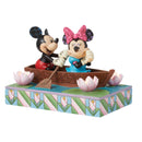Jim Shore Disney Traditions - Mickey & Minnie Love Rowboat