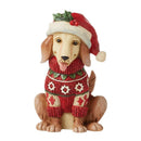Jim Shore Heartwood Creek - Mini Christmas Dog