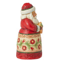 Jim Shore Heartwood Creek - Mini Santa Holding Heart