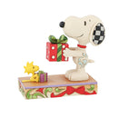 Peanuts By Jim Shore - Snoopy and Woodstock with Gift