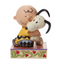Peanuts by Jim Shore - Charlie Brown and Snoopy Hugging