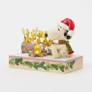 Peanuts by Jim Shore - Snoopy & Woodstocks Roasting LED