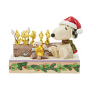 Peanuts by Jim Shore - Snoopy & Woodstocks Roasting LED