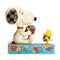 Peanuts by Jim Shore - Snoopy & Woodstock with Flowers