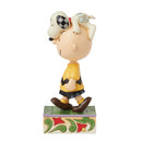 Peanuts by Jim Shore - Snoopy of Charlie Brown's Head