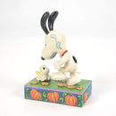 Peanuts by Jim Shore - Woodstock Scaring Snoopy