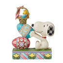 Peanuts by Jim Shore - Woodstock Stacked Easter Eggs