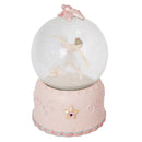 Russell Collection Giftware - Resin Snowglobe With Ballerina