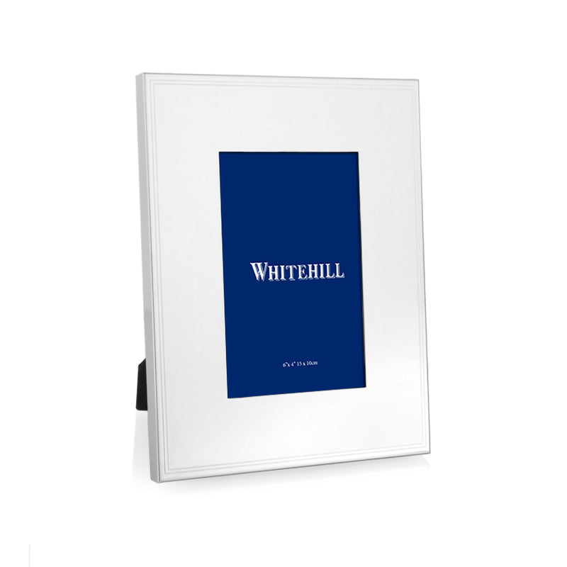 Whitehill Frames - "Tremont" Nickel Frame 4X6"
