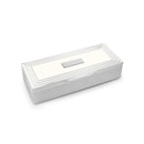 Whitehill Giftware - White Love Link Oblong Jewellery Box