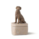 Willow Tree - Love My Dog (Dark) Keepsake Box - 28177