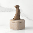 Willow Tree - Love My Dog (Dark) Keepsake Box - 28177