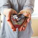 DEMDACO Art Heart - Believe Santa