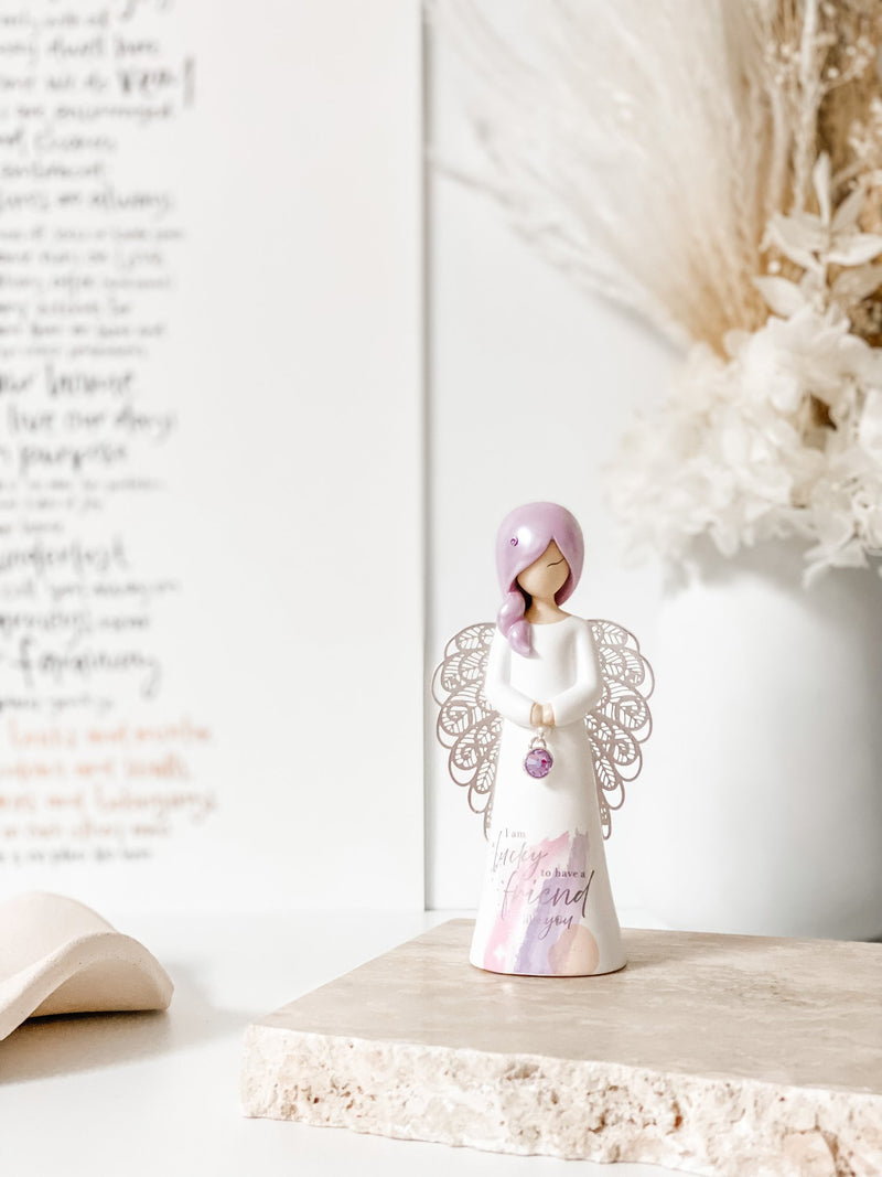 You Are An Angel 125mm Figurine - I Am Lucky