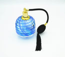 Coloured Glass - Perfume Bottle Blue