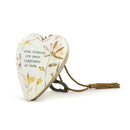 Demdaco Art Heart - Friends & Happiness