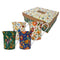 Queens Hidden World India Royal Mugs - Set of 4 and branded box.