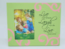 Wooden Photo Frame - Live Laugh Love