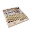 Jean Dubost Maison Light Horn - 12Pc Cutlery Set