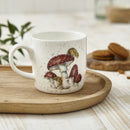 Royal Worcester Wrendale Designs Mouse & Mushroom Mug, a mouse stands on a red mushroom