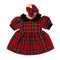 Hopscotch Collectibles Dolls Clothes - red tartan