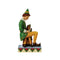 Elf by Jim Shore - Buddy Elf Sitting on Papa Elf