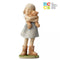 Foundations - Girl with Teddy Bear Figurine