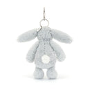 Jellycat Bashful Silver Bunny Bag Charm