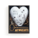 DEMDACO Art Heart - 25 Years Art Heart