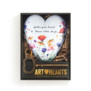 DEMDACO Art Heart - Wildflowers Art Heart