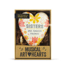 DEMDACO Musical Art Heart - Sisters Art Heart