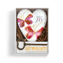 Demdaco Art Heart - Free to Fly Butterfly