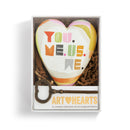 Demdaco Art Heart - You Me Us We