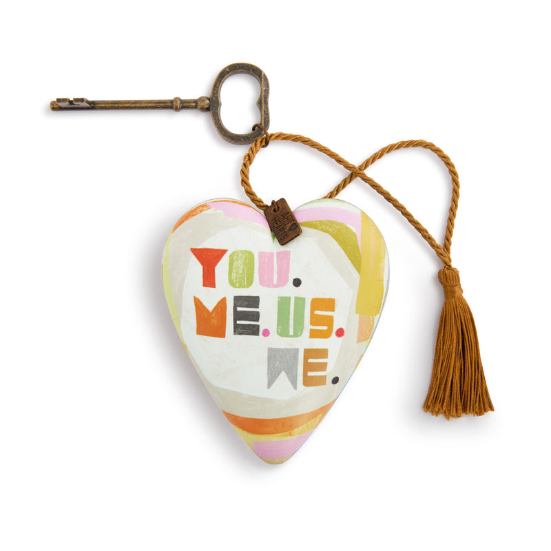 Demdaco Art Heart - You Me Us We