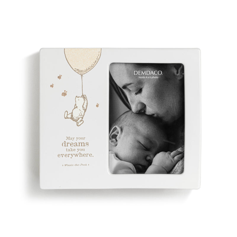 Demdaco Winnie The Pooh Baby - May Your Dreams Take You Everywhere Frame