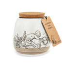 Demdaco Winnie The Pooh - Helping Hands Small Cork Lid Canister